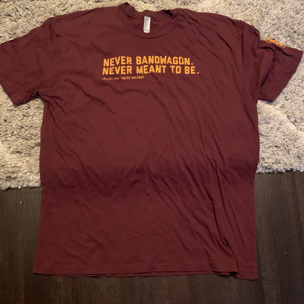 Cleveland Cavaliers XXL Shirt.  CLE Clothing brand.  CLE clothing shirts rock!